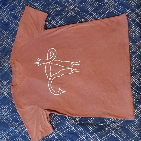 Reproductive Rights F You Womb Heathered Rose Tee Shirt - Picture 2 of 3